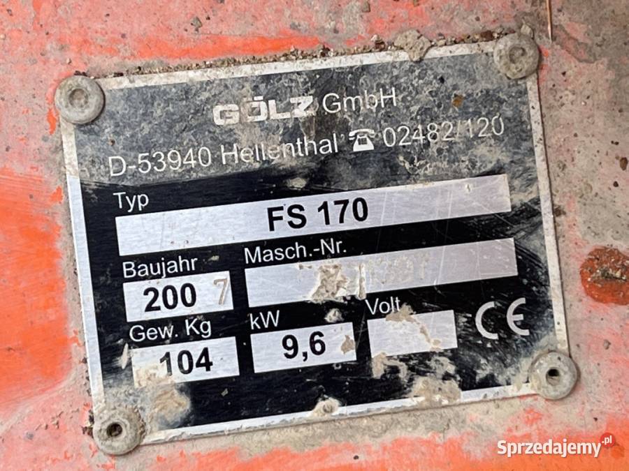 piła do betonu dylatacji Glz przecinarka