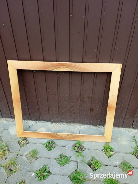 Rama do lustra grafiki orzechowa Dom i Ogród Żabno