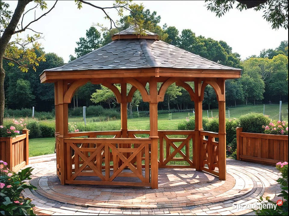 Altana 17 4m ogrodowa altanka altanki altany Gdańsk