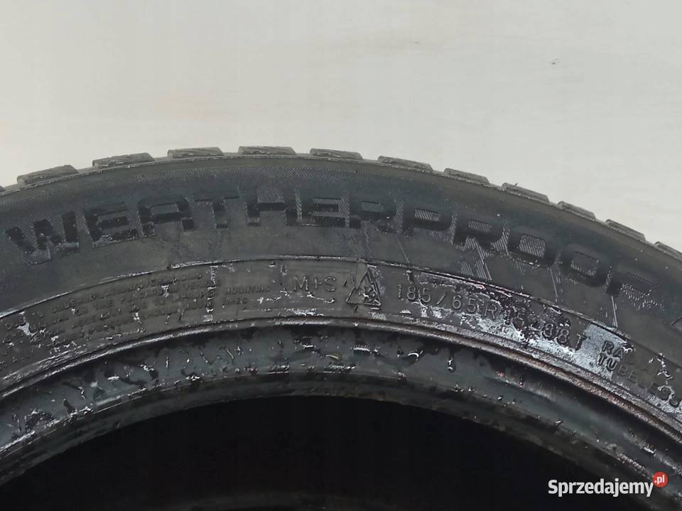 2x OPONA ZIMOWA NOKIAN WEATHERPROOF 18565R15 185