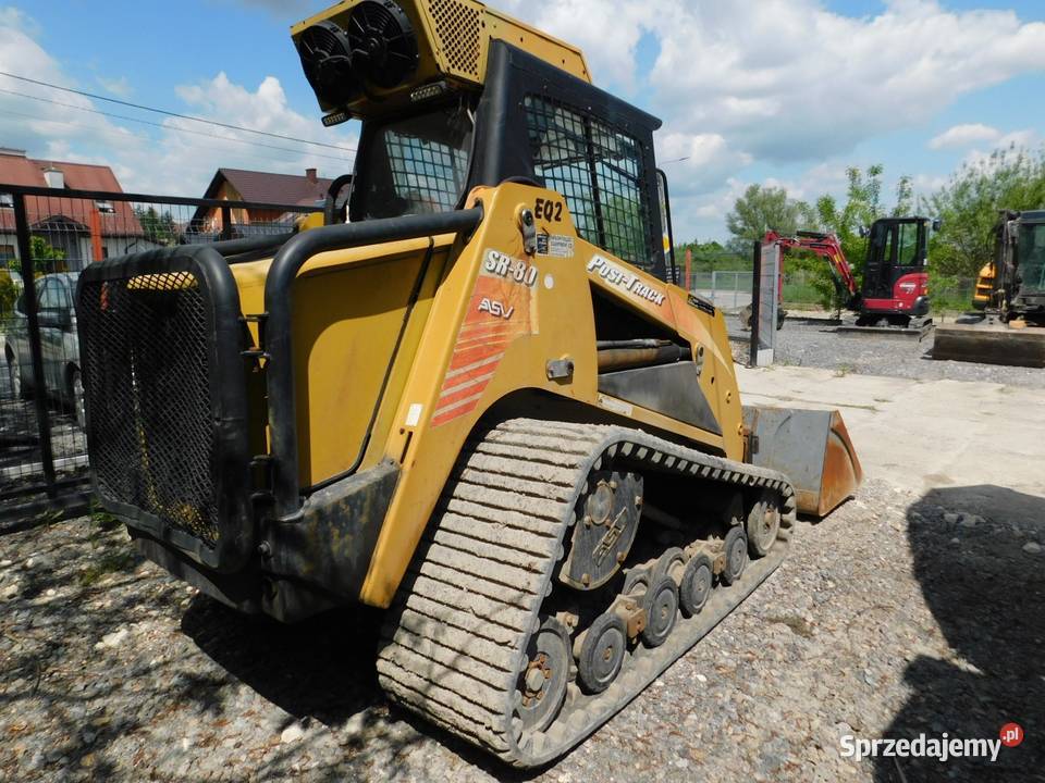 miniładowarka gąsienicowa Bobcat ASV SR80 2009 r Solec-Zdrój
