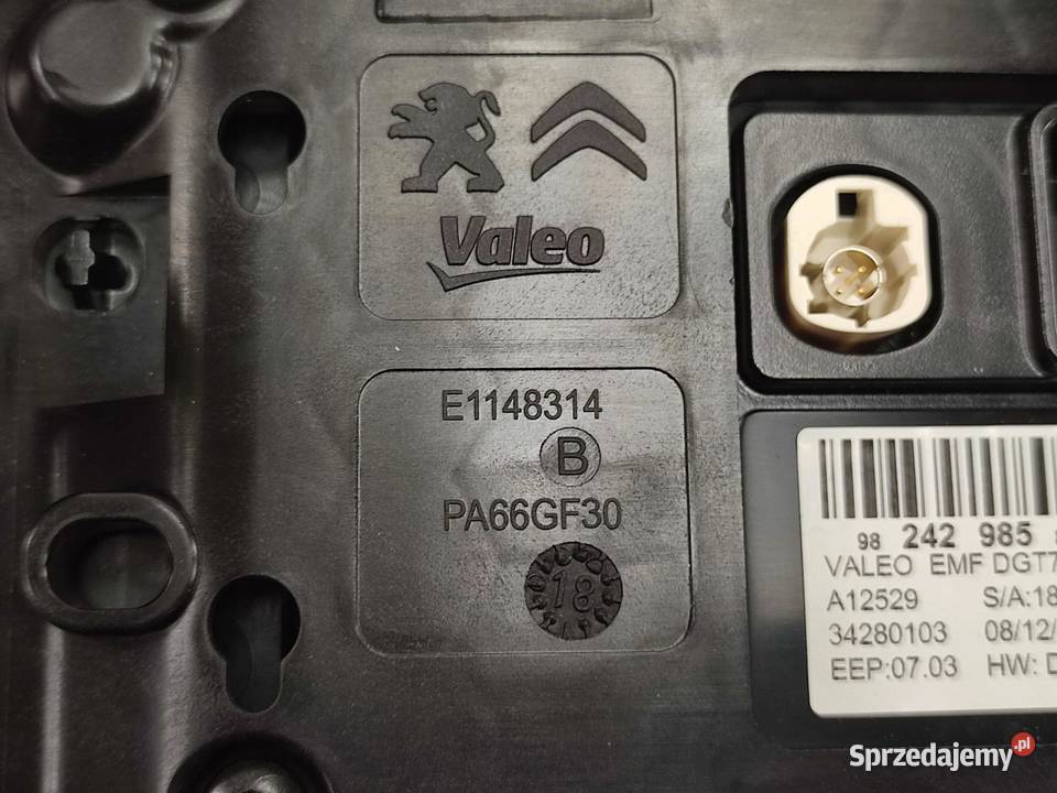 WYŚWIETLACZ NAVI RADIO CITROEN C3 III SX 2016