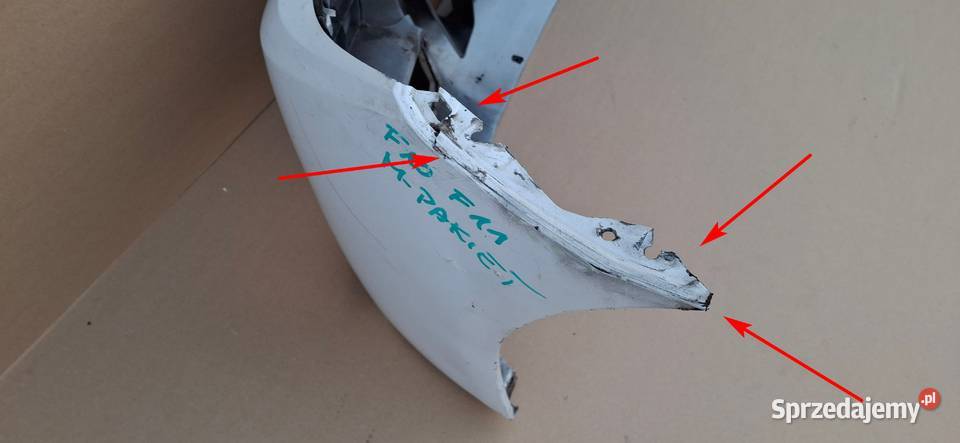 BMW 5 F10 F11 MPAKIET ZDERZAK PRZÓD PRZEDNI osobowe