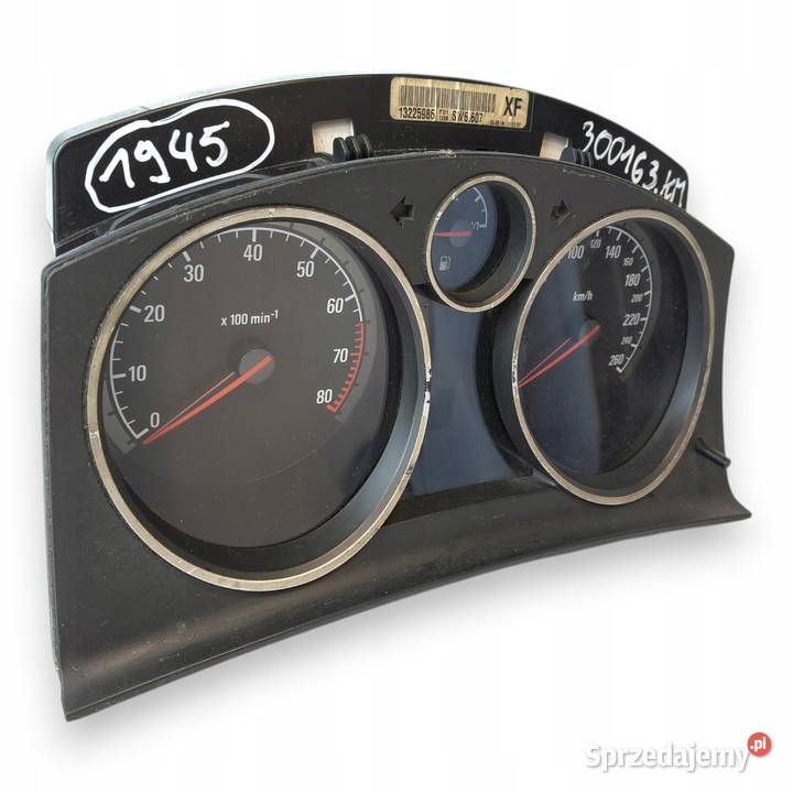 LICZNIK ZEGARY 13225986 XF Opel Astra H Zafira B lubelskie