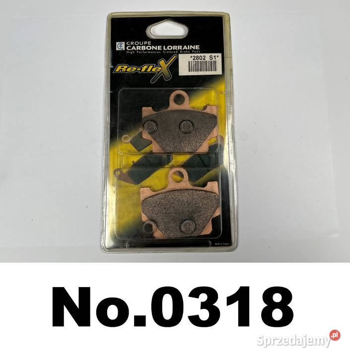 CARBONE LORRAINE Klocki hamulcowe zam EBC FA081