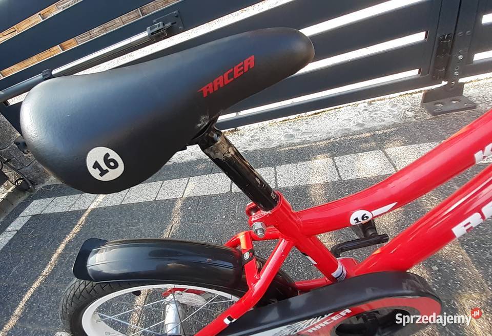 Rower dziecięcy Kimet Racer 16 czerwony Libiąż