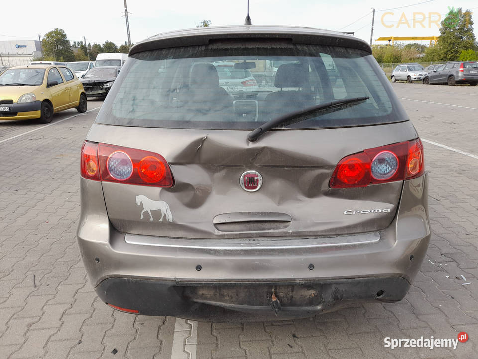Fiat Croma lift 0711 lotka tylnej klapy kolor łódzkie Poddębice sprzedam