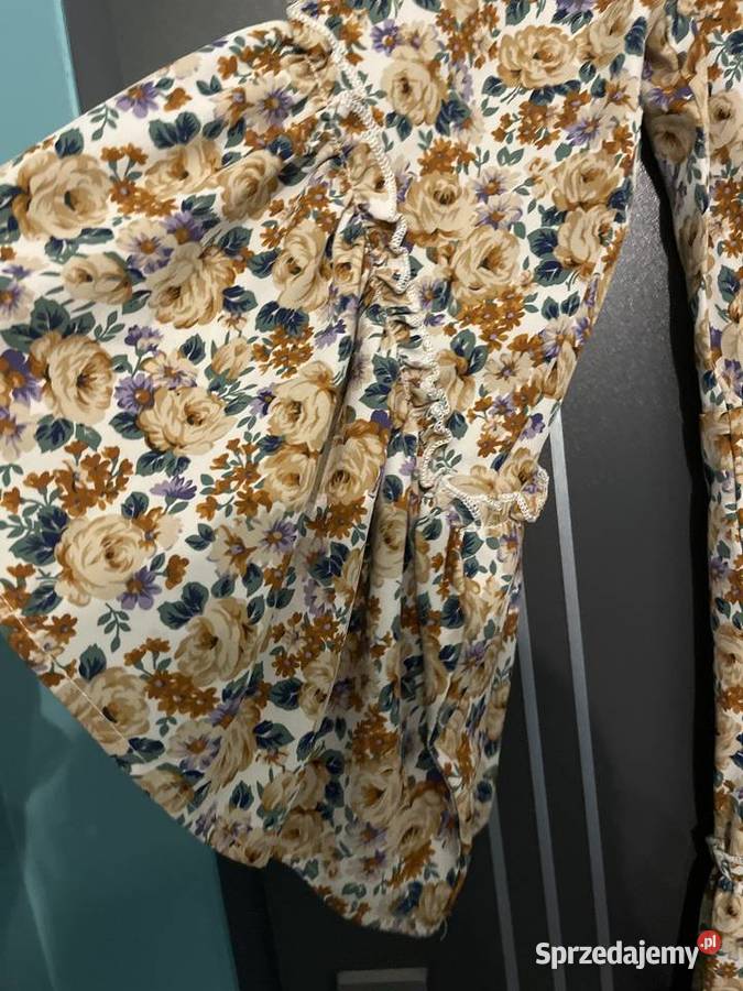 Shein sukienka modny wzór kwiaty kwiecista hit