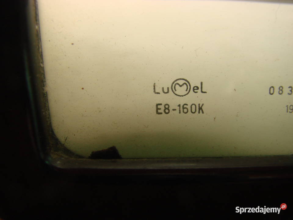 Lumel duży stary woltomierz tablicowy