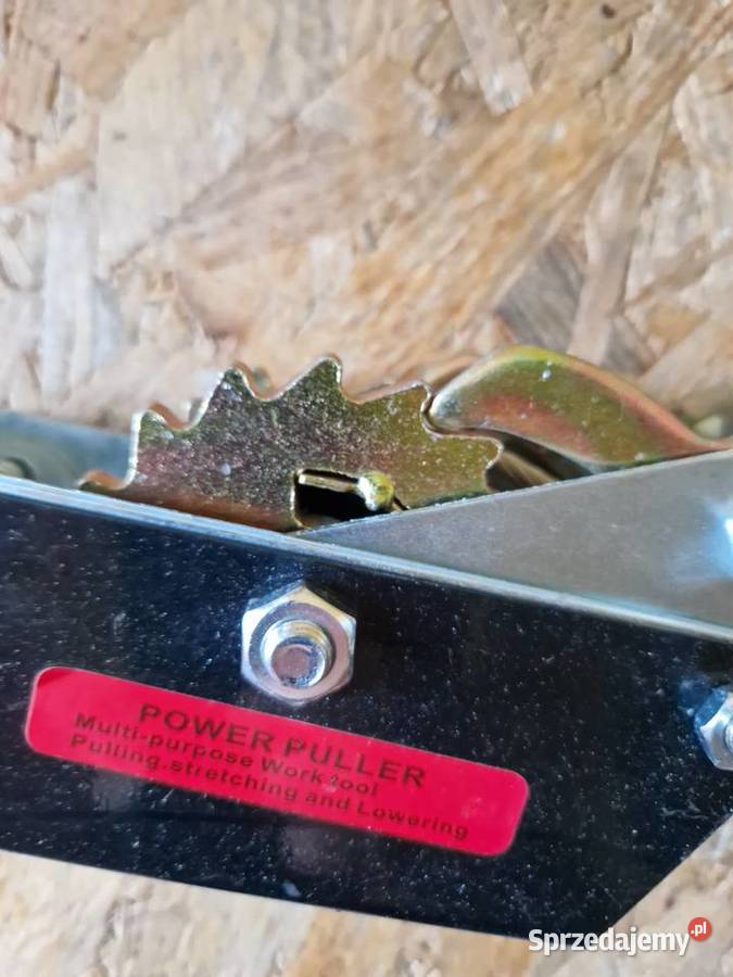 Wyciągarka wciągarka linowa uciąg 4 tony Głogowa sprzedam