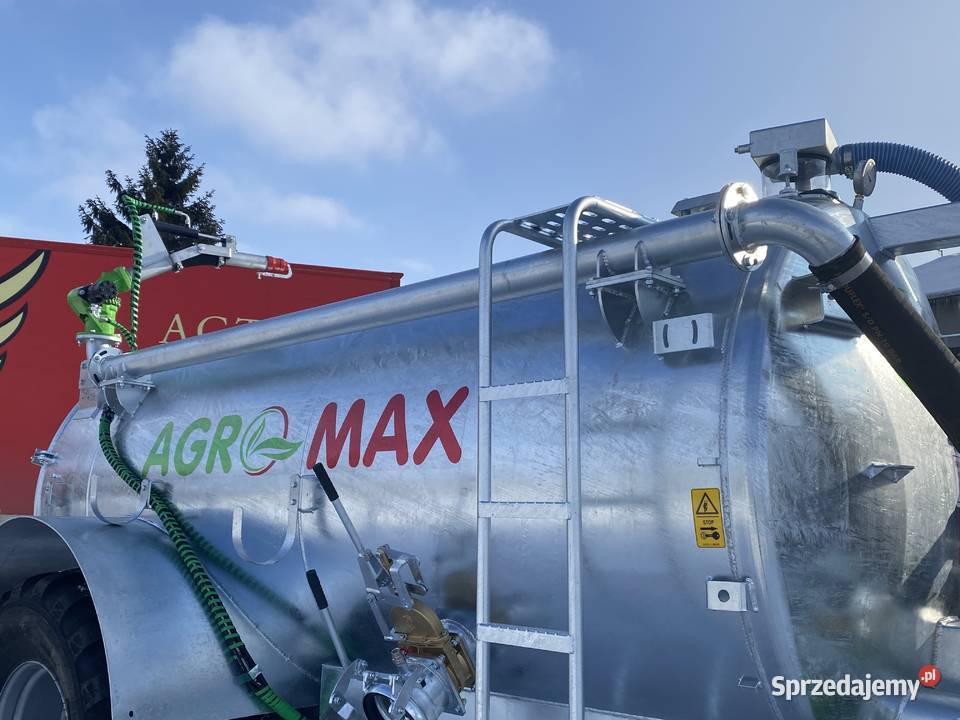 Wóz asenizacyjny 7000L wersja Górska z działkiem nieuszkodzony Będzymin