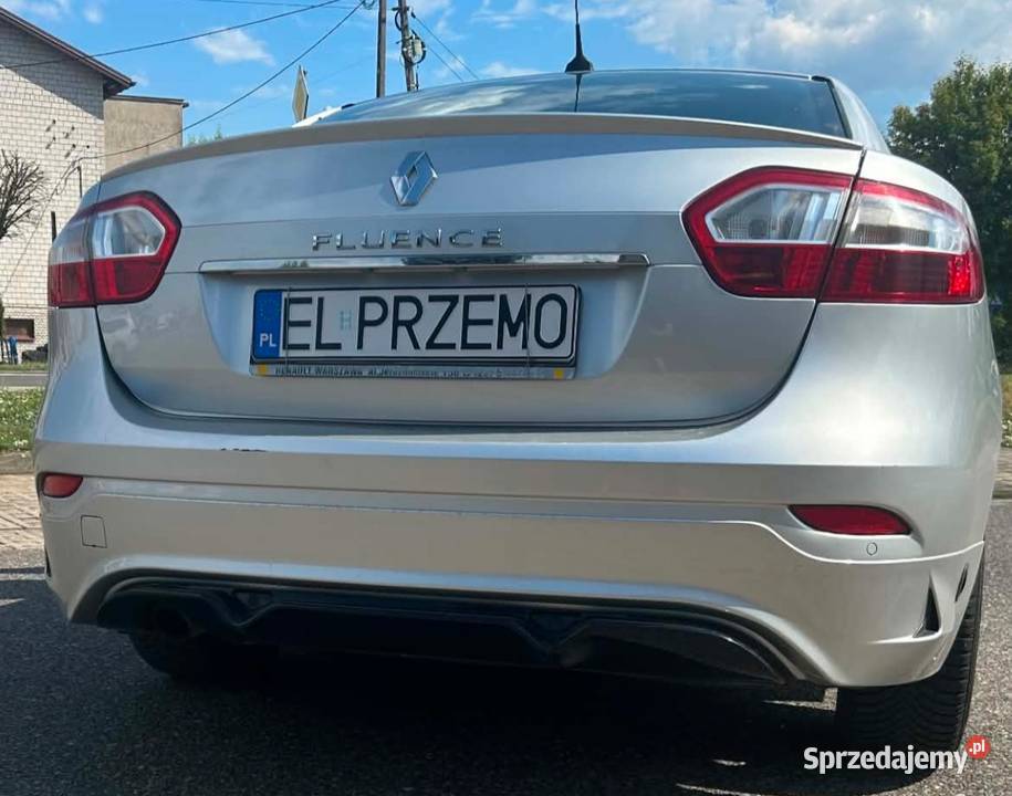 Renault Fluence sportway GT 20 LPG 1 właściciel Fluence łódzkie Zgierz
