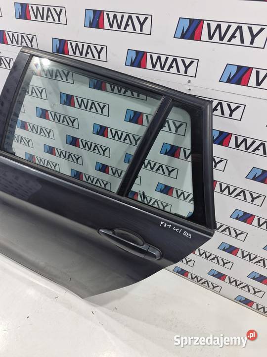 BMW 3 F31 DRZWI LEWE LEWY TYŁ KOMPLETNE B39 sprzedam