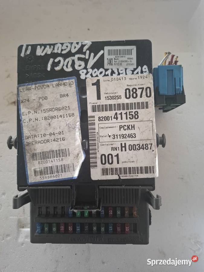 RENAULT LAGUNA II skrzynka bezpieczników Kielce