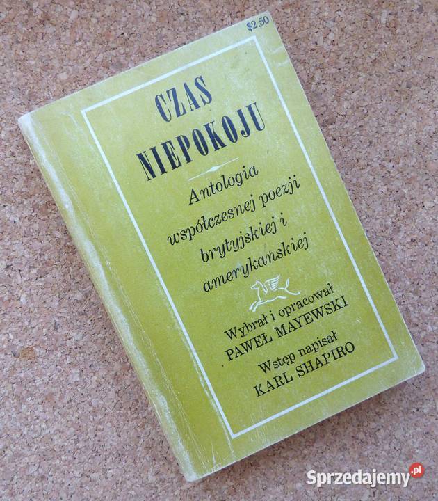 L Mayewski Czas niepokoju Antologia poezji mazowieckie Warszawa