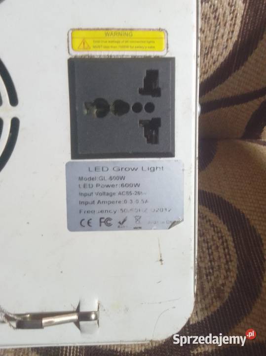 Lampa LED Power Ligcht 600w do Uprawy Roślin Oleszna