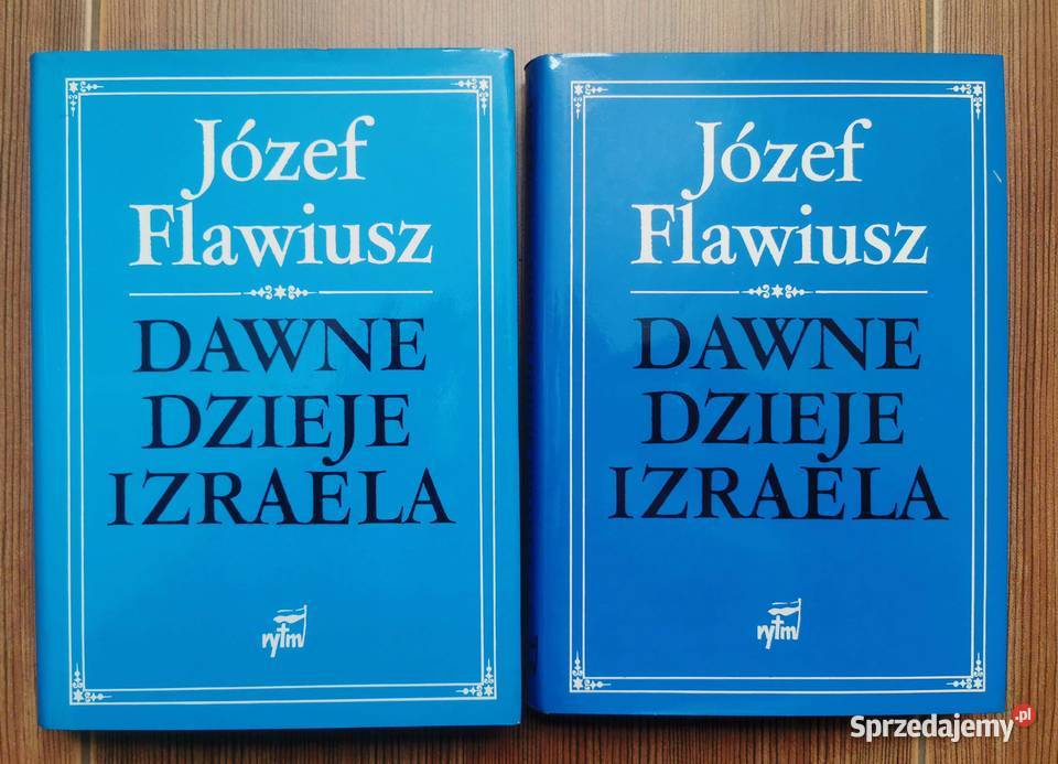 Józef flawiusz Dawne dzieje Izraela Tom1 i 2 Lędziny