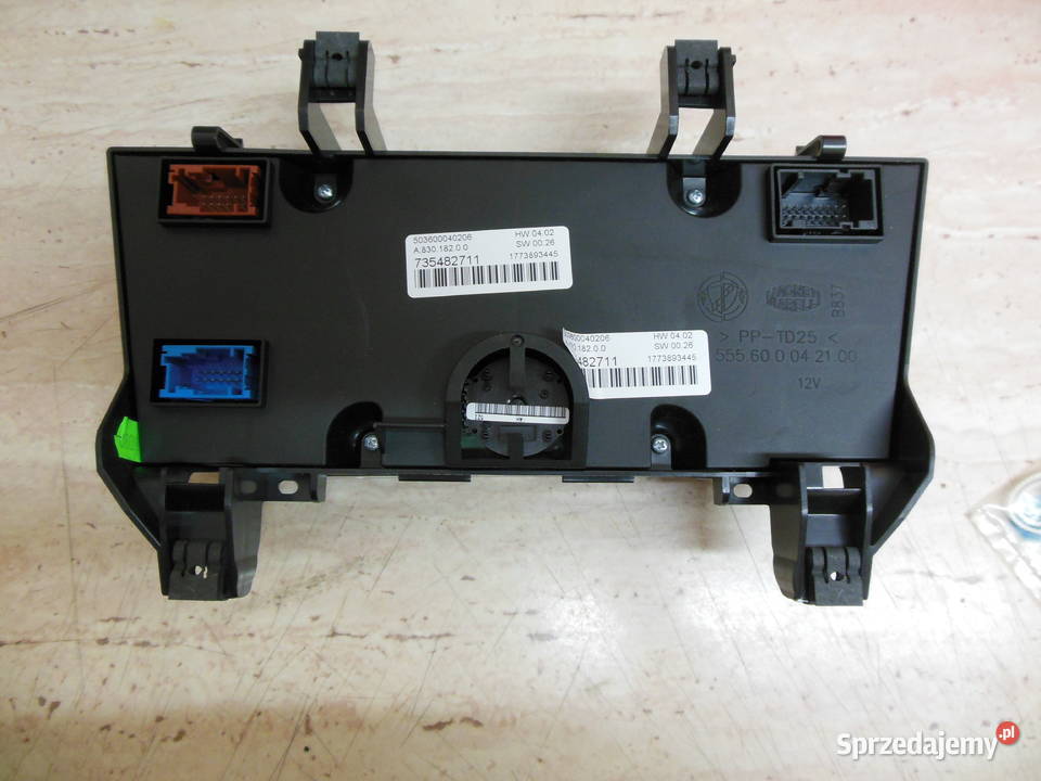 PANEL KLIMATRONIC FIAT BRAVO II 735482711 sprzedam
