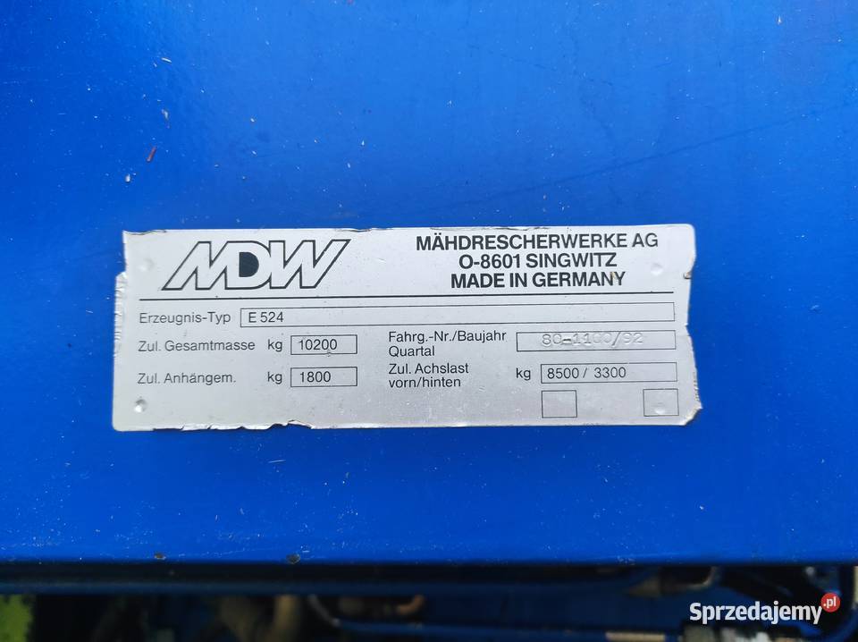 Forschrit MDW 524 Krąplewice