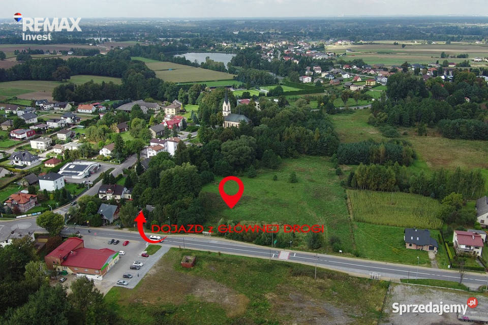 Działka usługowa zjazdu z S1 Dankowice