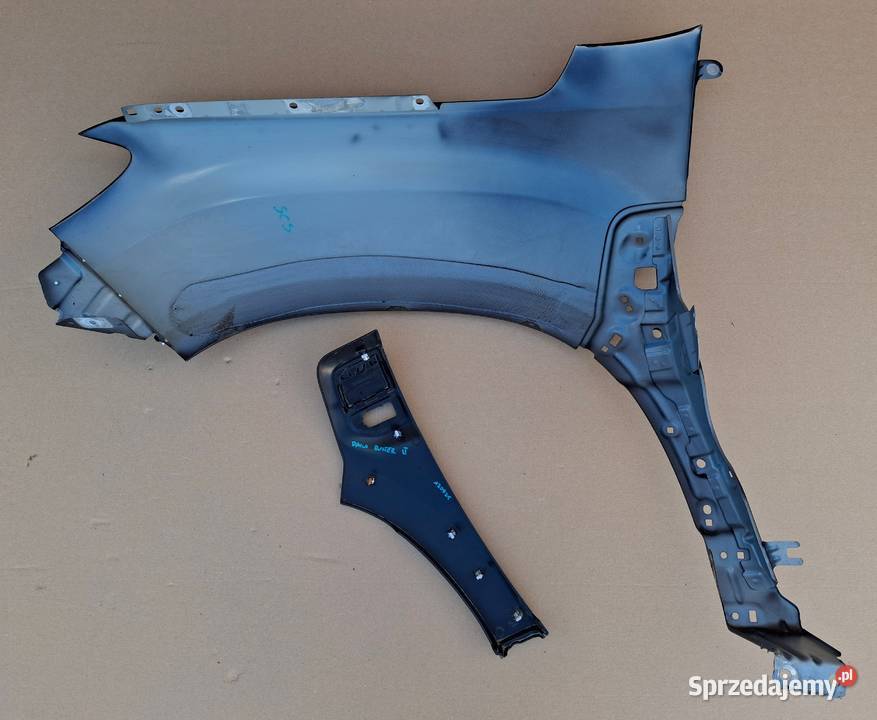 DACIA DUSTER II BŁOTNIK PRAWY PRZÓD LISTWA