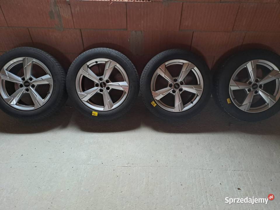 Koła Alufelgi 18 zoll 2555518 letnie opony Audi Wołczyn sprzedam