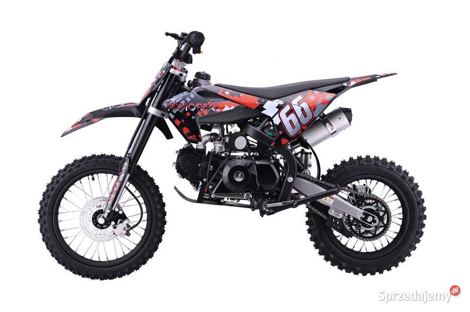 Motor spalinowy 110cc IMMORTAL czerwony cross 999km Łopuszno