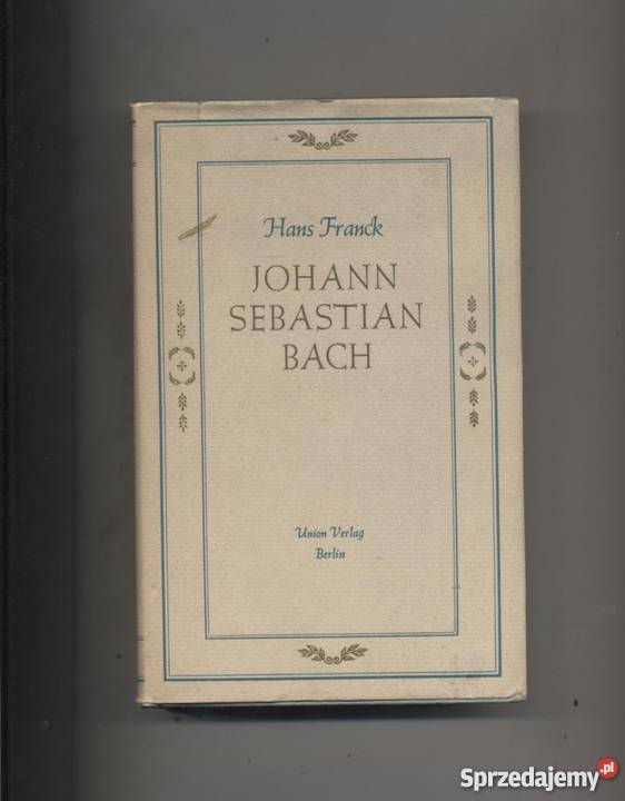 Johann Sebastian Bach sprzedam