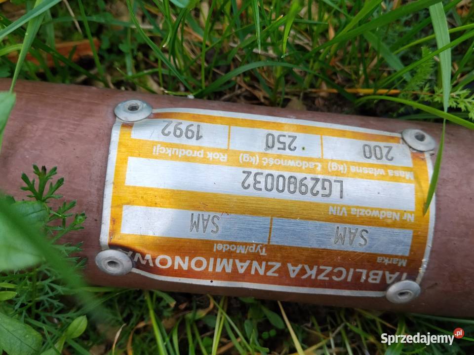 Przyczepka samochodowa SAM dolnośląskie Oława
