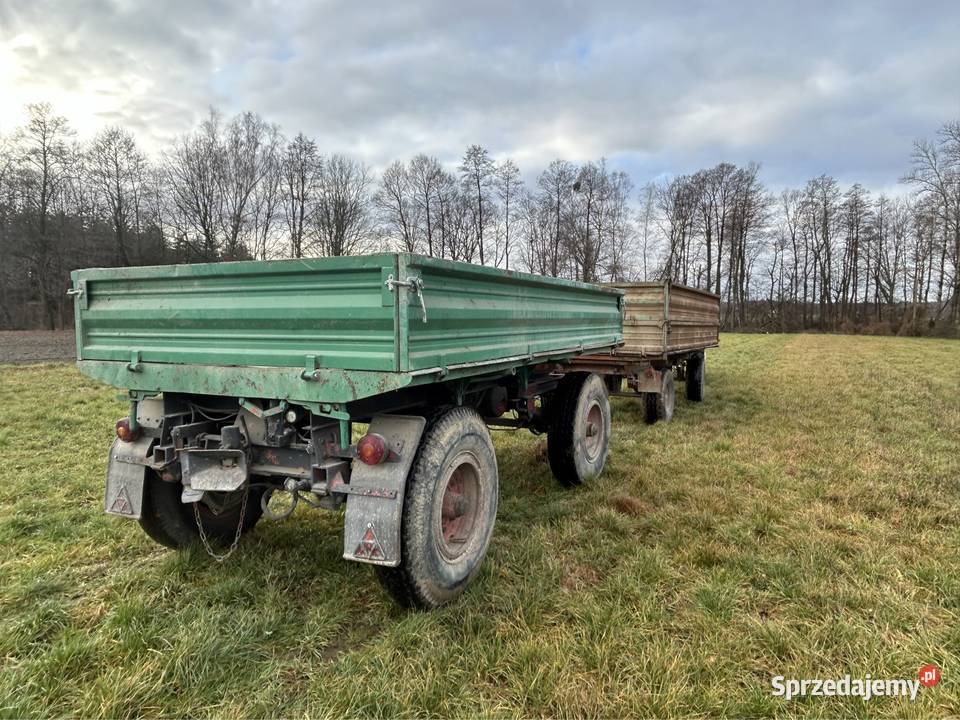 Przyczepa wywrotka kiper 8900 dmc Przyczepy rolnicze Krzepice sprzedam