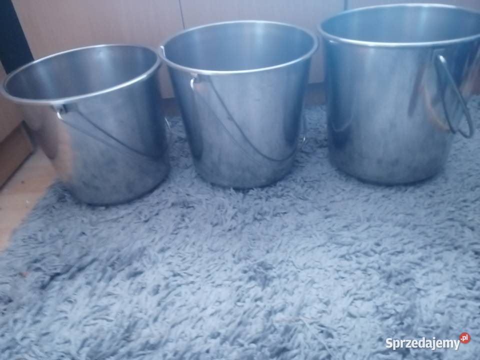 Wiadro z nierdzewki Warszawa