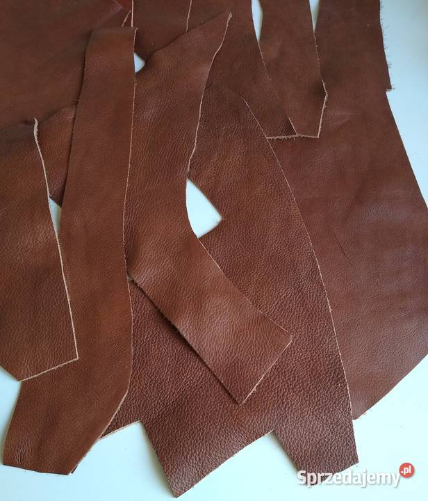 Skóra 332 g Licowa Włoska średnie i małe kawałki Gdańsk