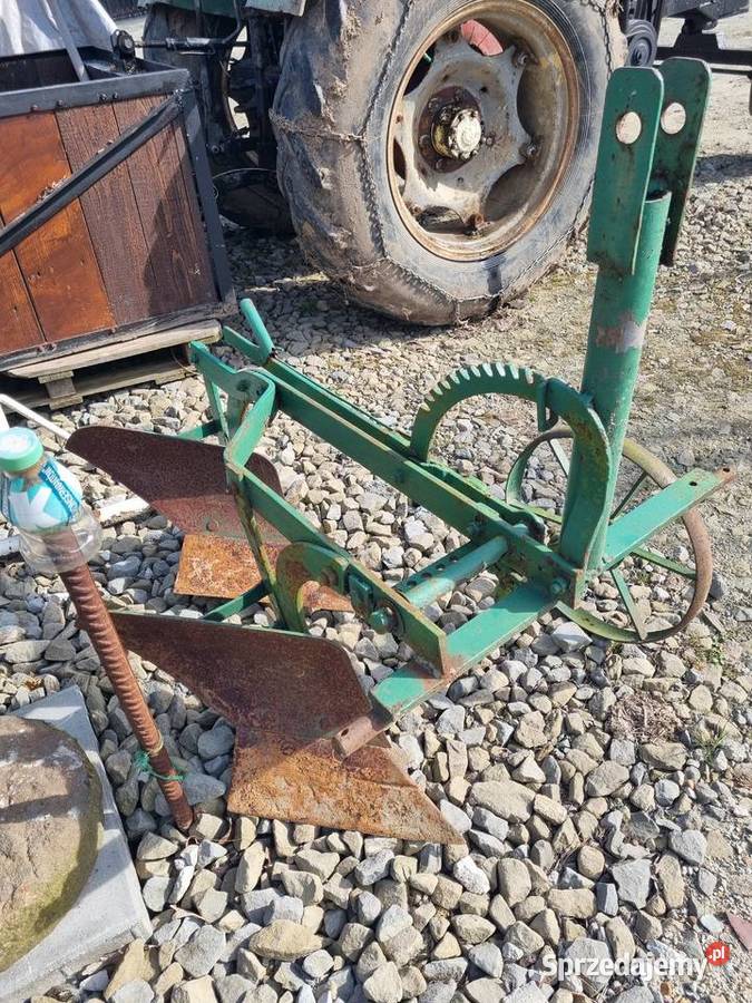 Pług konny dwuskibowy Pługi Brzesko sprzedam