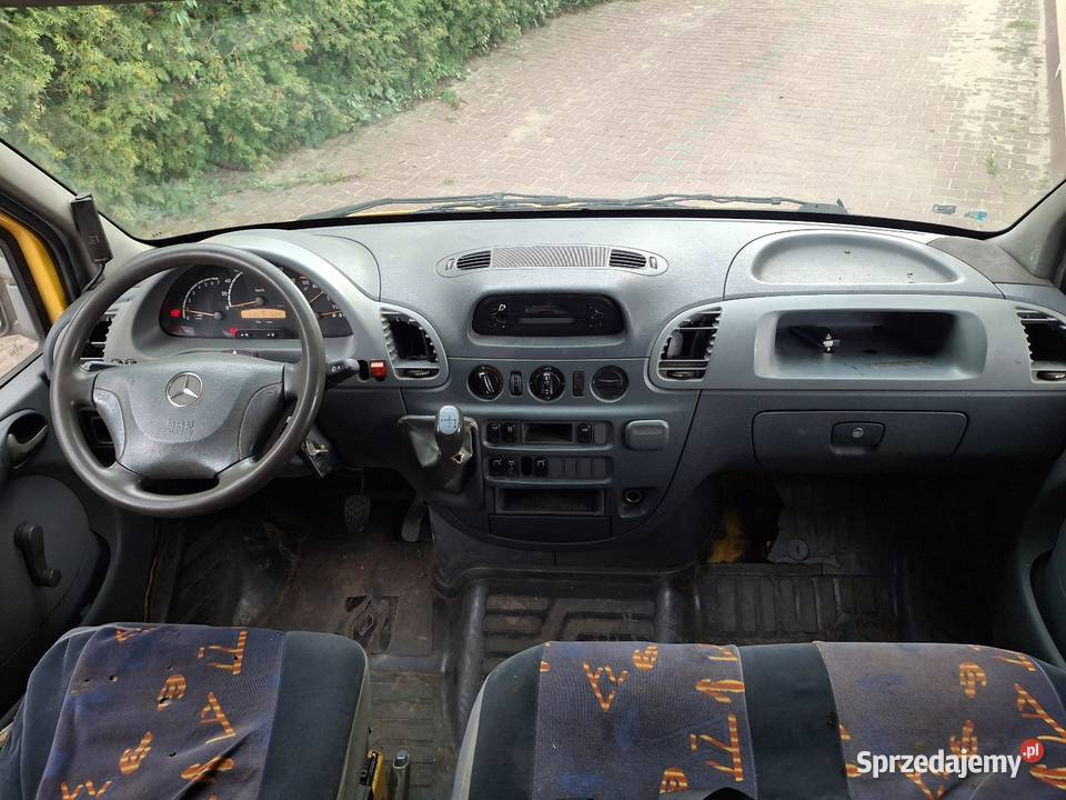 Mercedes sprinter cdi 2003 blaszak kiper