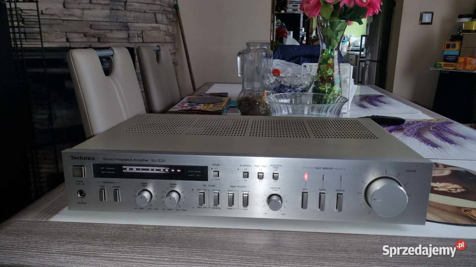 Wzmacniacz Technics SUZ22 2x40Watt Made in Japan Wzmacniacze i pokrewne Warta sprzedam