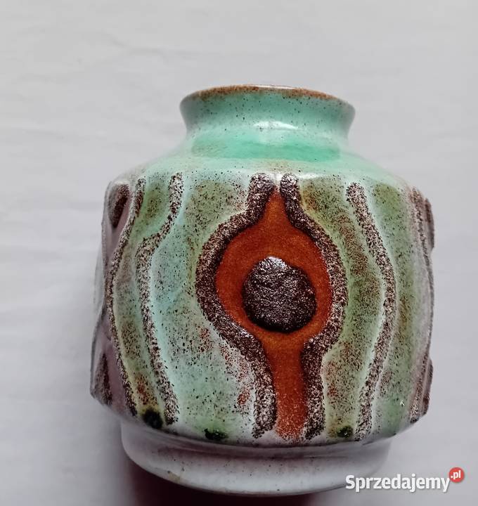 Wazon Fat Lava VEB Haldensleben 3053 Koźminek