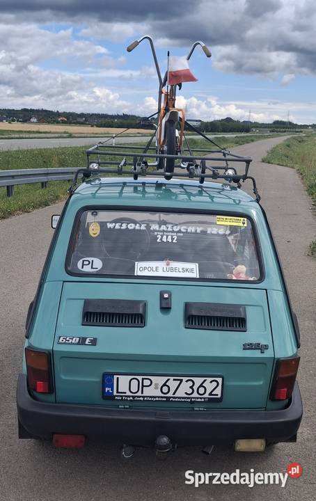 Fiat 126p FL 1992 r Zadbany Bagażnik Hak Kultowy Opole Lubelskie