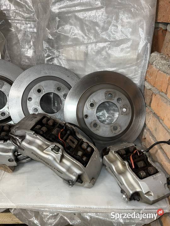 Zestaw hamulcowy Porsche tarcze plus zaciski osobowe Skawina