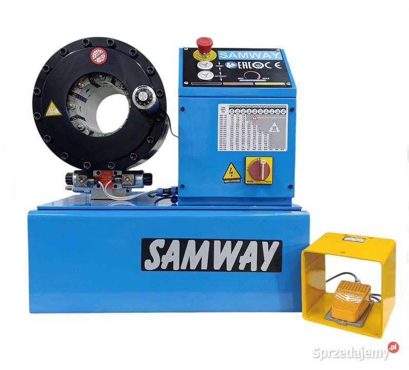 Zakuwarka do węży hydraulicznych S51 do 2 4SP Produkcja Złotów