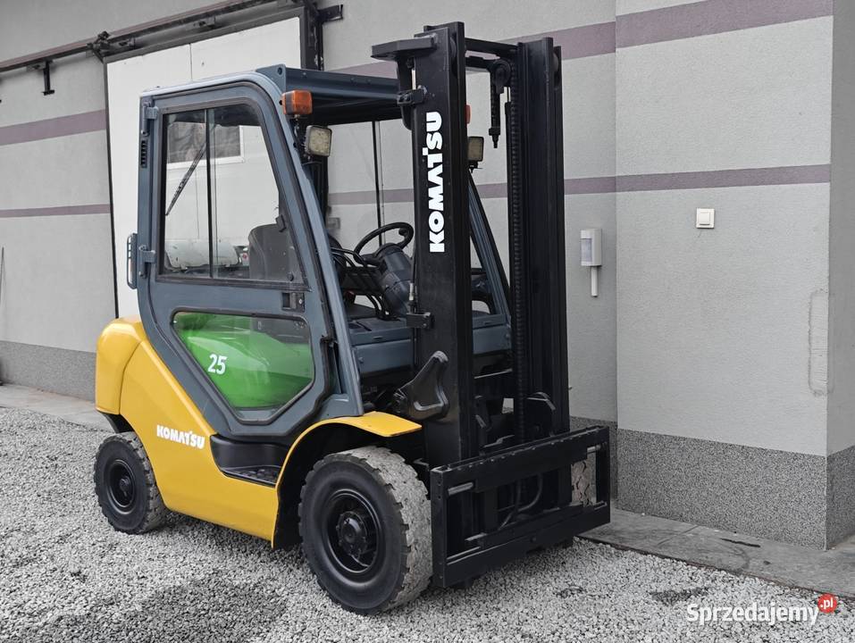 Wózek widłowy Komatsu FG25HT 25T Lpg 2007r gaz świętokrzyskie