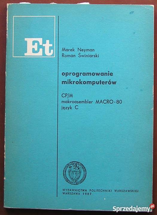OPROGRAMOWANIE MIKROKOMPUTERÓW CPM MACRO80 Katowice