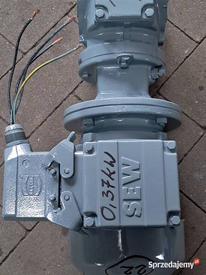 Motoreduktor 037 kW12obr wielkopolskie Leszno