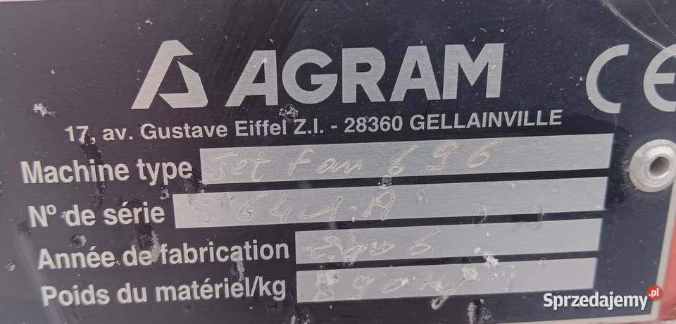 Przewracarka przetrząsarka Agram Radzyń Podlaski