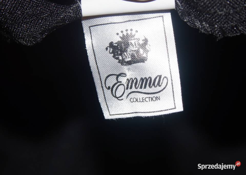 Spodnie proste czarne w kant wysoki stan Emma Spodnie Kętrzyn sprzedam
