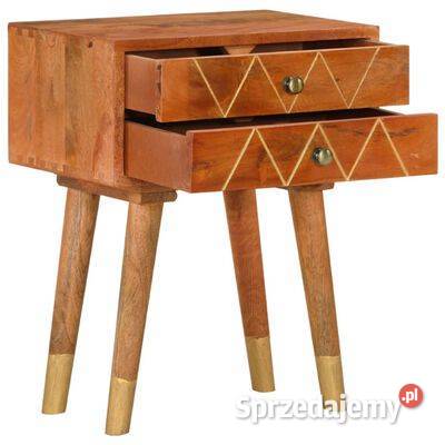 vidaXL Szafka nocna 43x30x58 lite drewno Warszawa