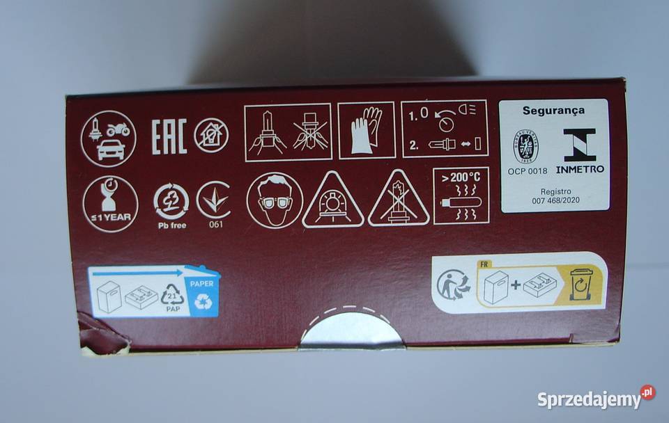 Żarówki H3 OSRAM NIGHT BREAKER LASER 150 osobowe Łódź