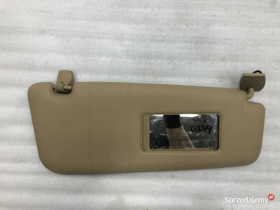 DASZEK SŁONECZNIK PRAWY 7069754 BMW E60 BEŻ Części samochodowe