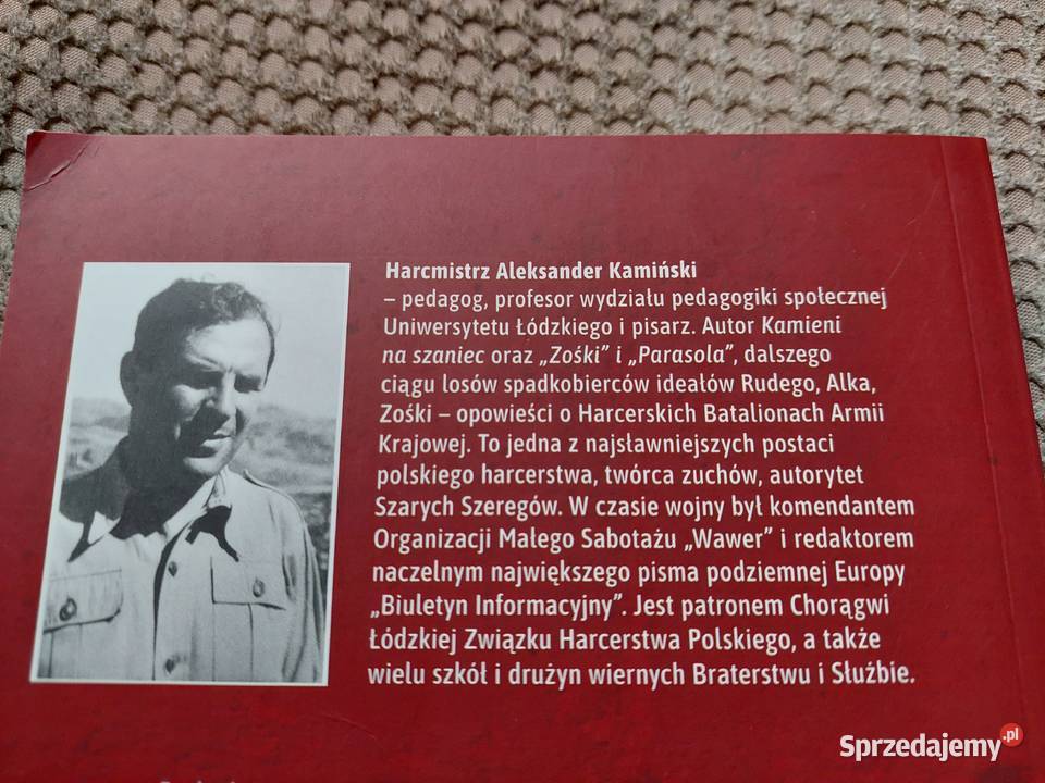 Kamienie na szaniec Aleksander Kamiński małopolskie Kraków