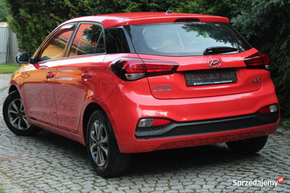 Hyundai i20 Benzyna Turbo GDI 101 Zadbany II podgrzewane fotele dolnośląskie