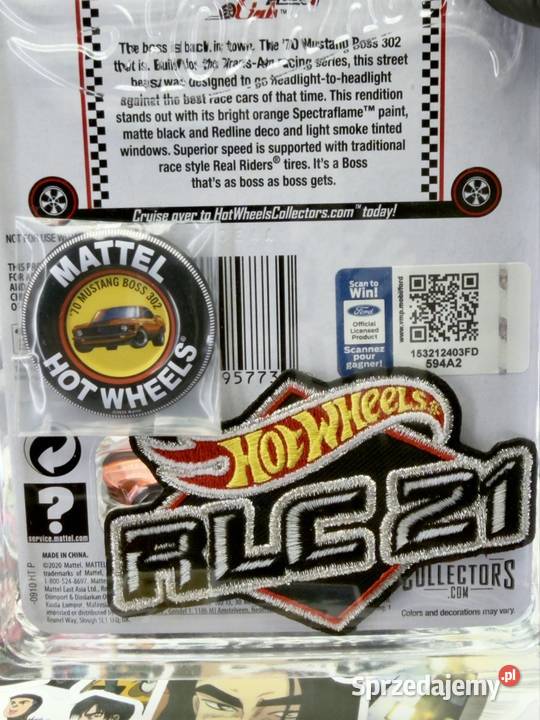 Hot Wheels RLC 70 Mustang Boss 302 BOX 23 Wrocław